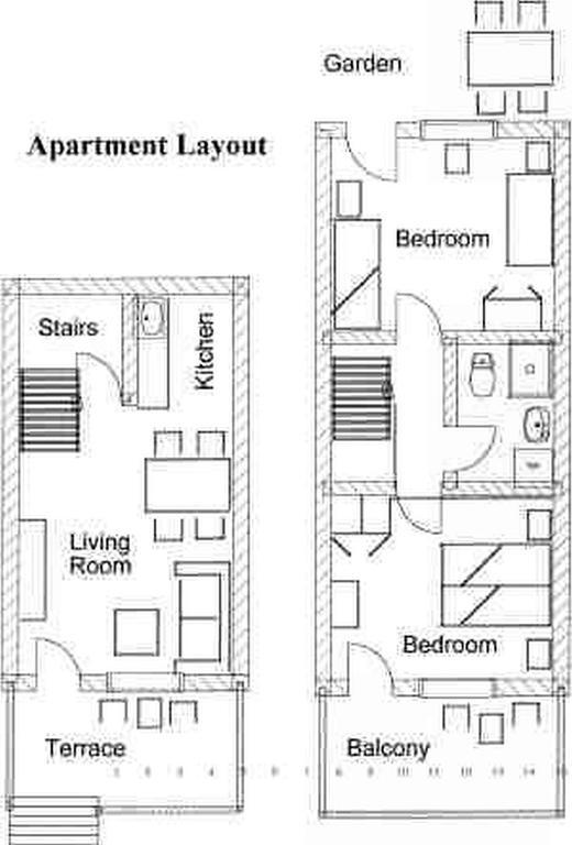 Holiday Home Apartment Tedo Klek Exteriér fotografie